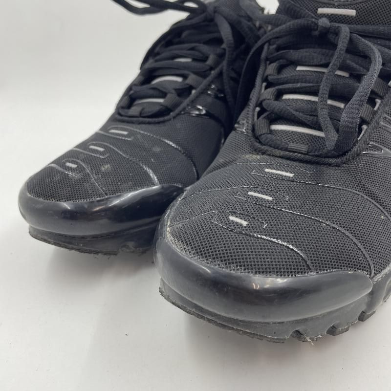 中古】NIKE AIR MAX PLUS Triple Black 26.5cm 604133-050 ナイキ[24