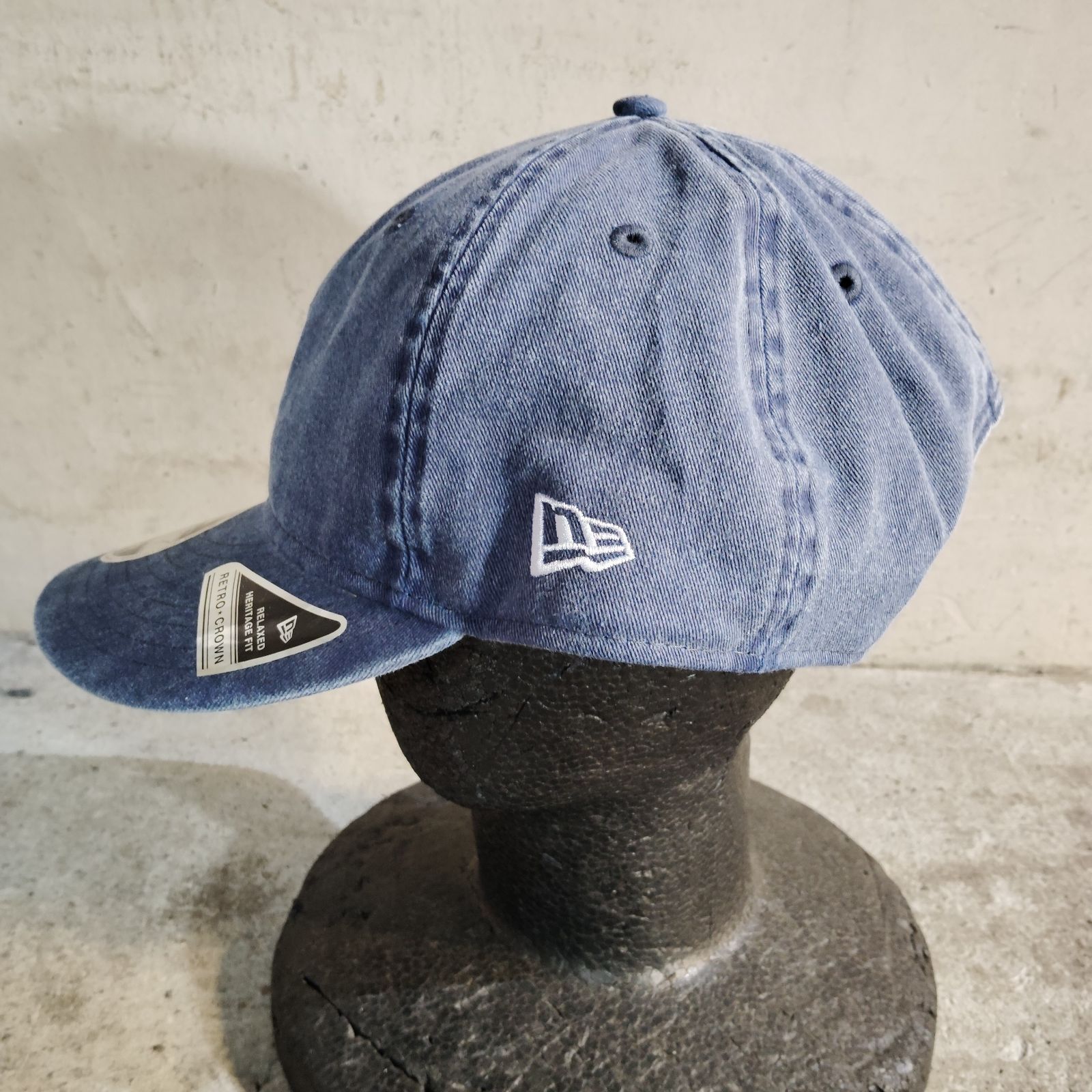 Ron Herman × New Era Pigment Fade R Logo Cap キャップ ブルー ロン