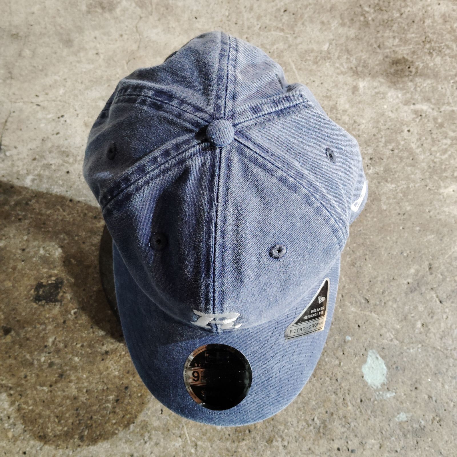 Ron Herman × New Era Pigment Fade R Logo Cap キャップ ブルー ロン