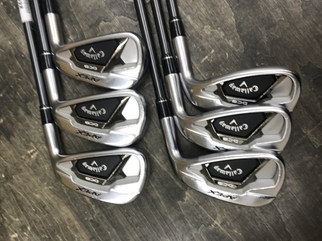 狭山□【中古】 アイアンセット キャロウェイ APEX DCB Diamana55 for