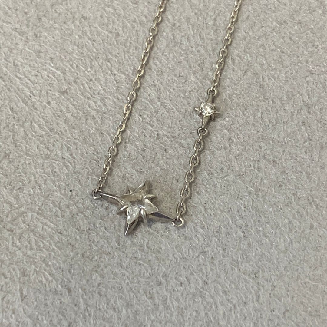 Star Jewelry ブレスレット 星モチーフ シルバー925刻印あり 1.5g 