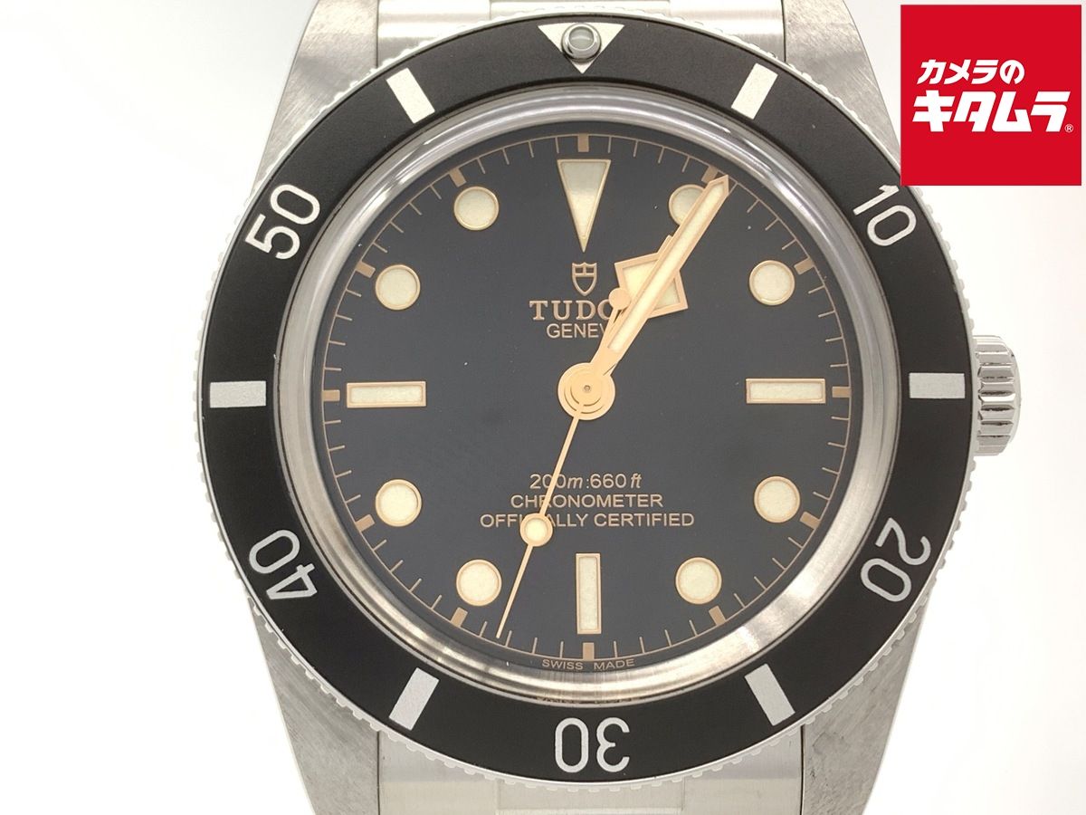【中古】 【美品】 チューダー ブラックベイ 54 ブラック 79000N ステンレススティール SSブレス 289,224円
