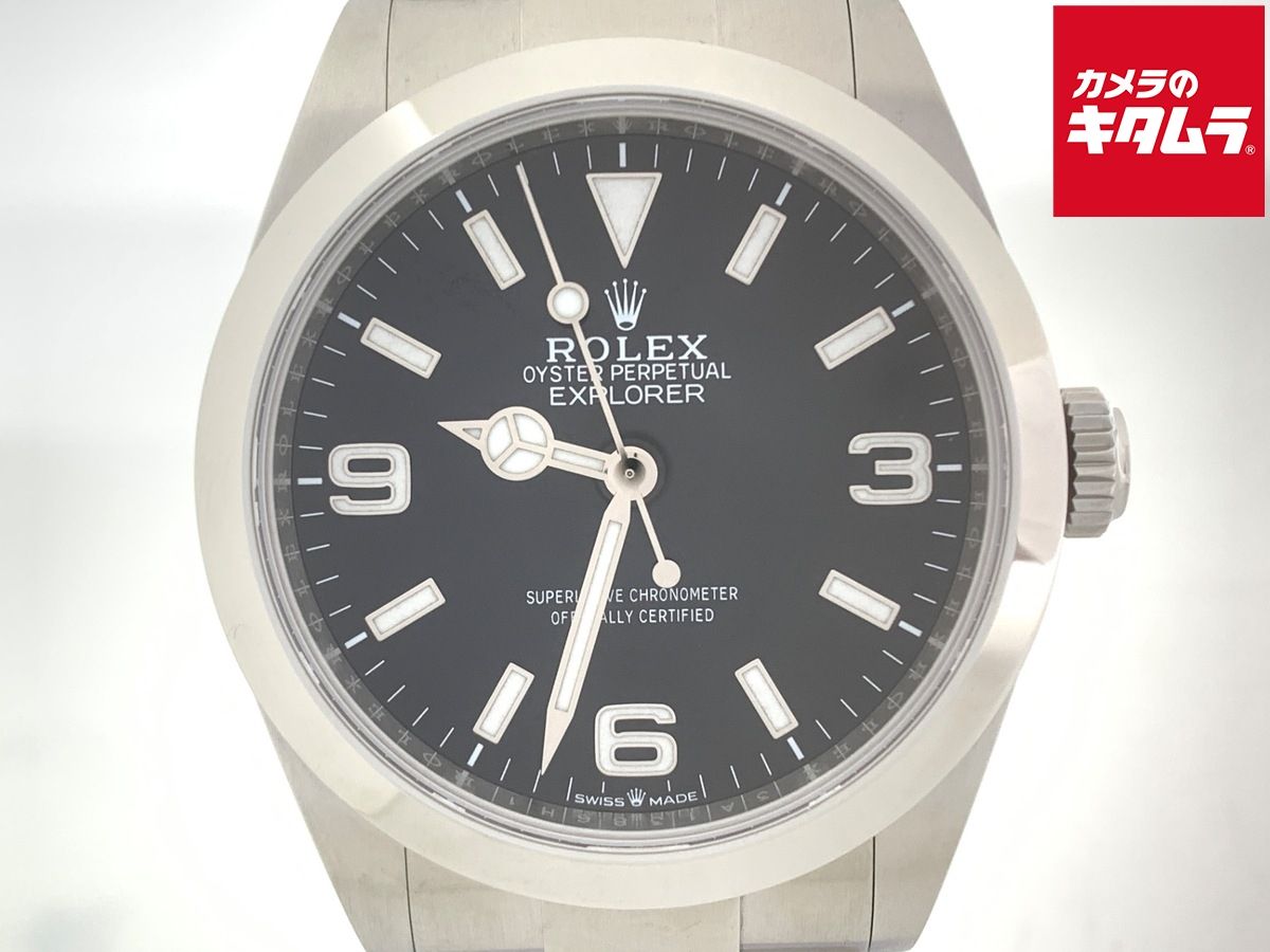 【中古】 【新品同様】 ロレックス(ROLEX) エクスプローラーI ブラック 224270 ステンレス 731,328円