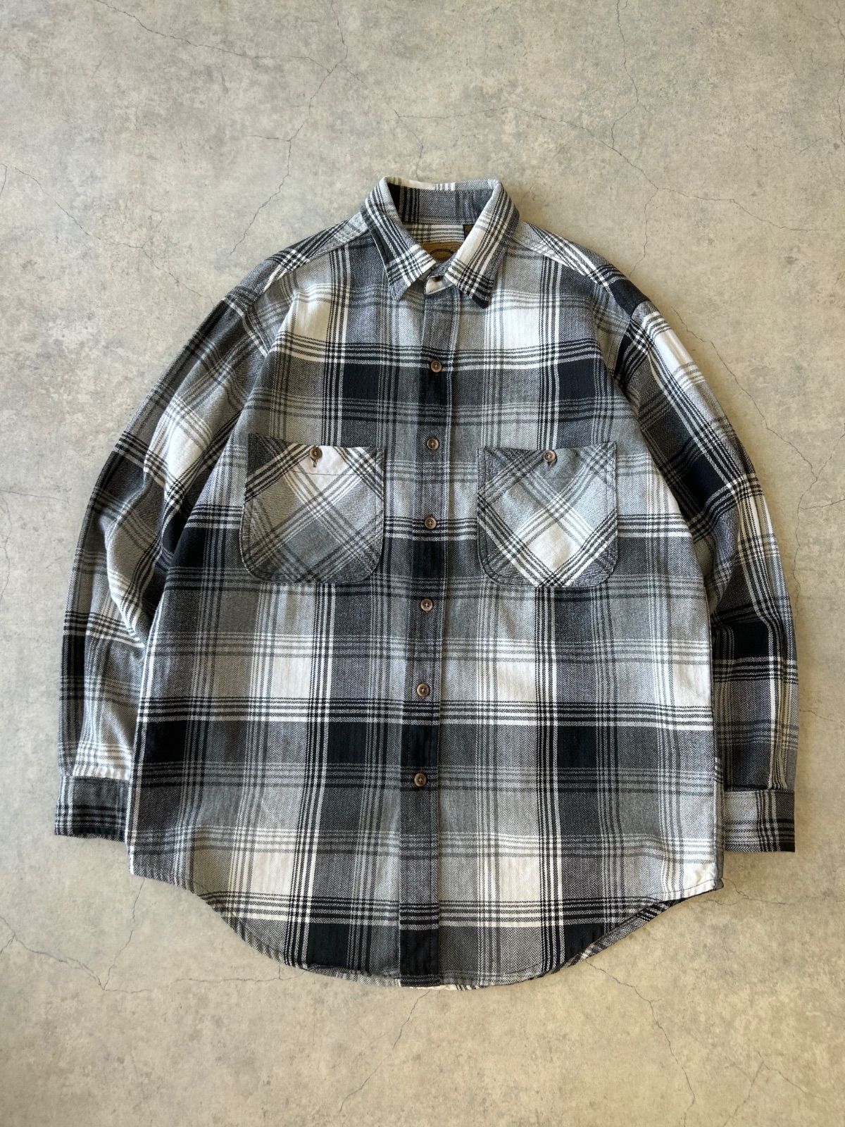 90-00's ST JOHN'S BAY Flannel Shirt