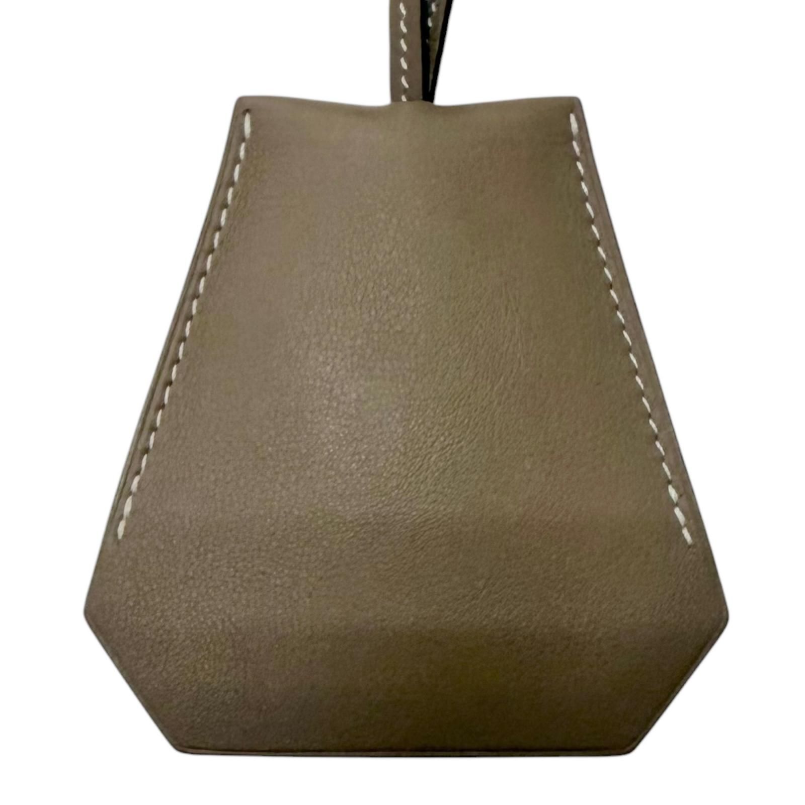 美品□HERMES エルメス ヴォースイフト ラージ レザー クロシェット