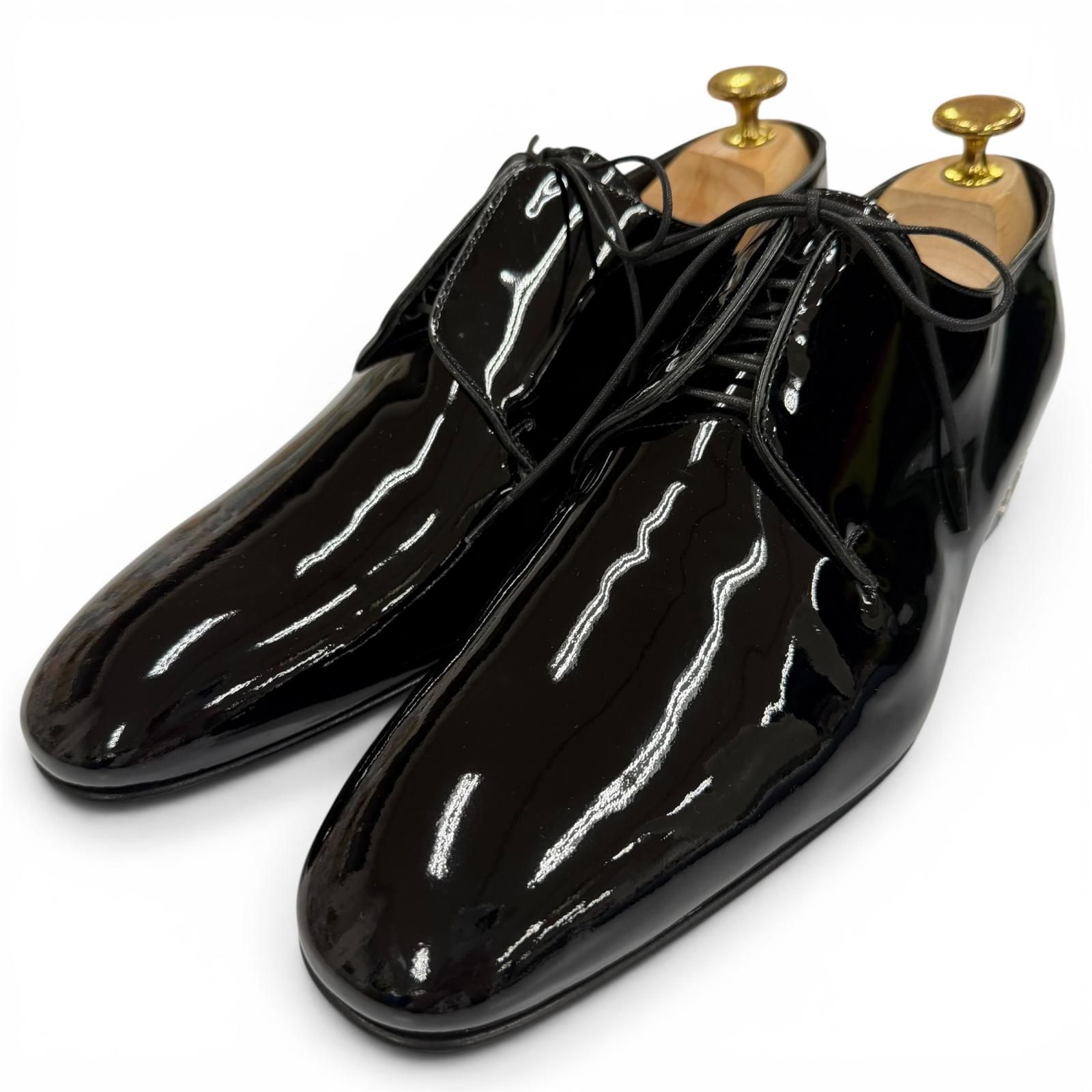 極美品▽LOUIS VUITTON ルイヴィトン パテントレザー モノグラム 