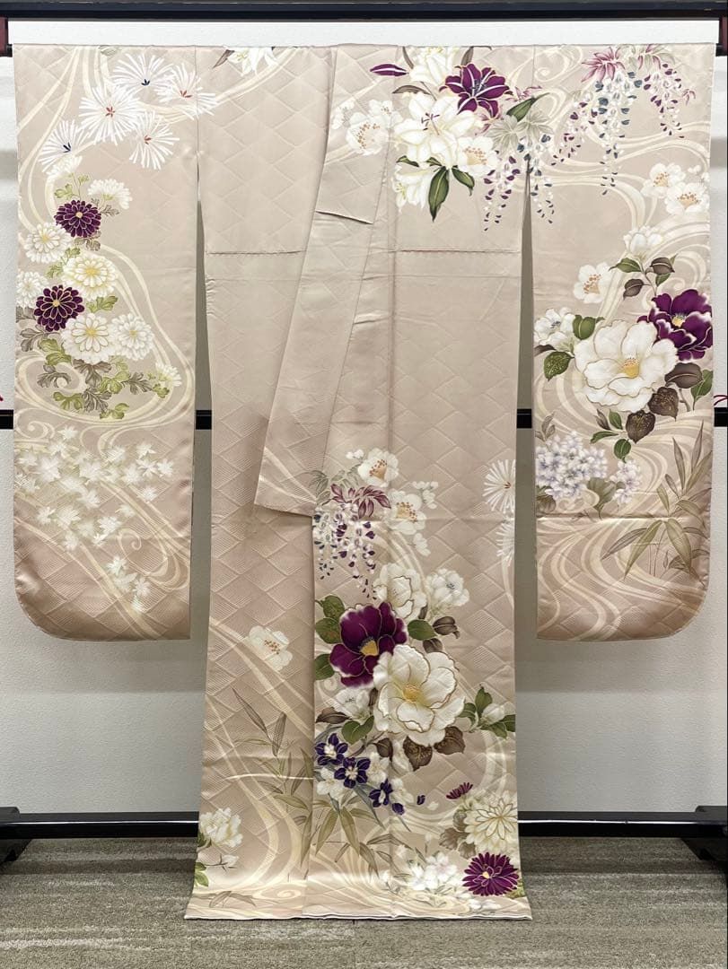 振袖 ラメ刺繍 金彩 身丈170cm 新品未使用品 MO3873 - メルカリ