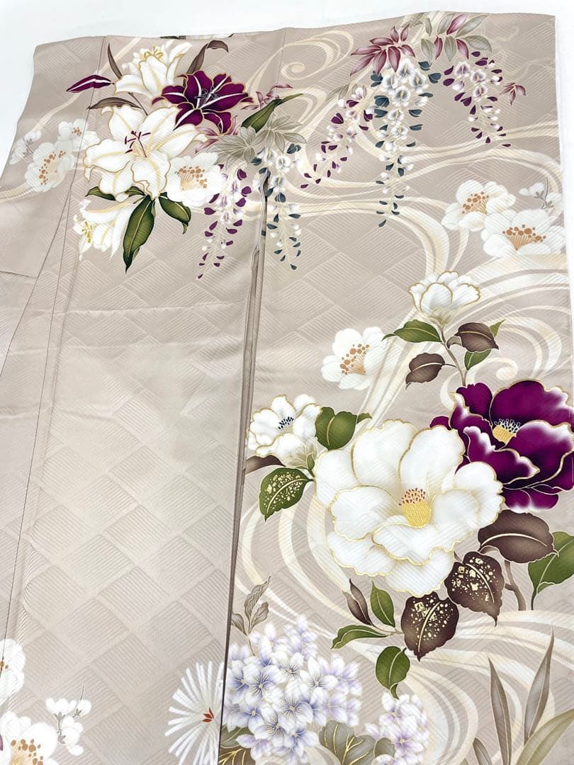 振袖 ラメ刺繍 金彩 身丈170cm 新品未使用品 MO3873 - メルカリ 振袖 