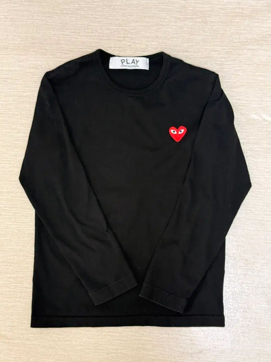 コム・デ・ギャルソン ロングスリーブ ブラック (汚れあり 傷なし) 6,150円