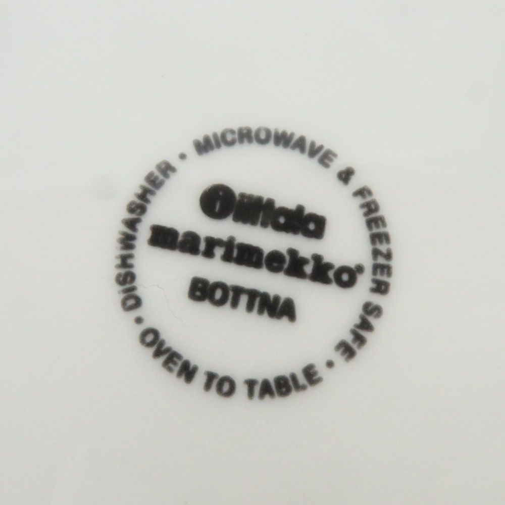 iittala×marimekko イッタラ×マリメッコ ボットナ 中皿 21cmプレート