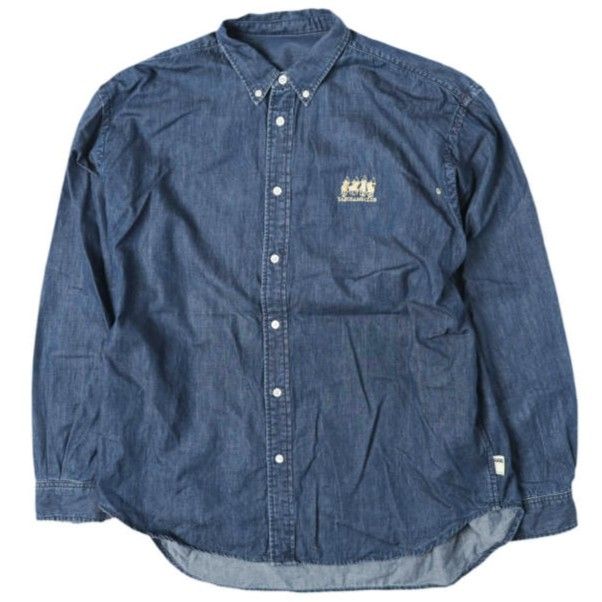 SSZ エスエスズィー 26SS YABUSAME DENIM SHIRT 流鏑馬倶楽部デニムシャツ 11-11-1430-791 M NAVY BEAMS 長袖 BD トップス g27611