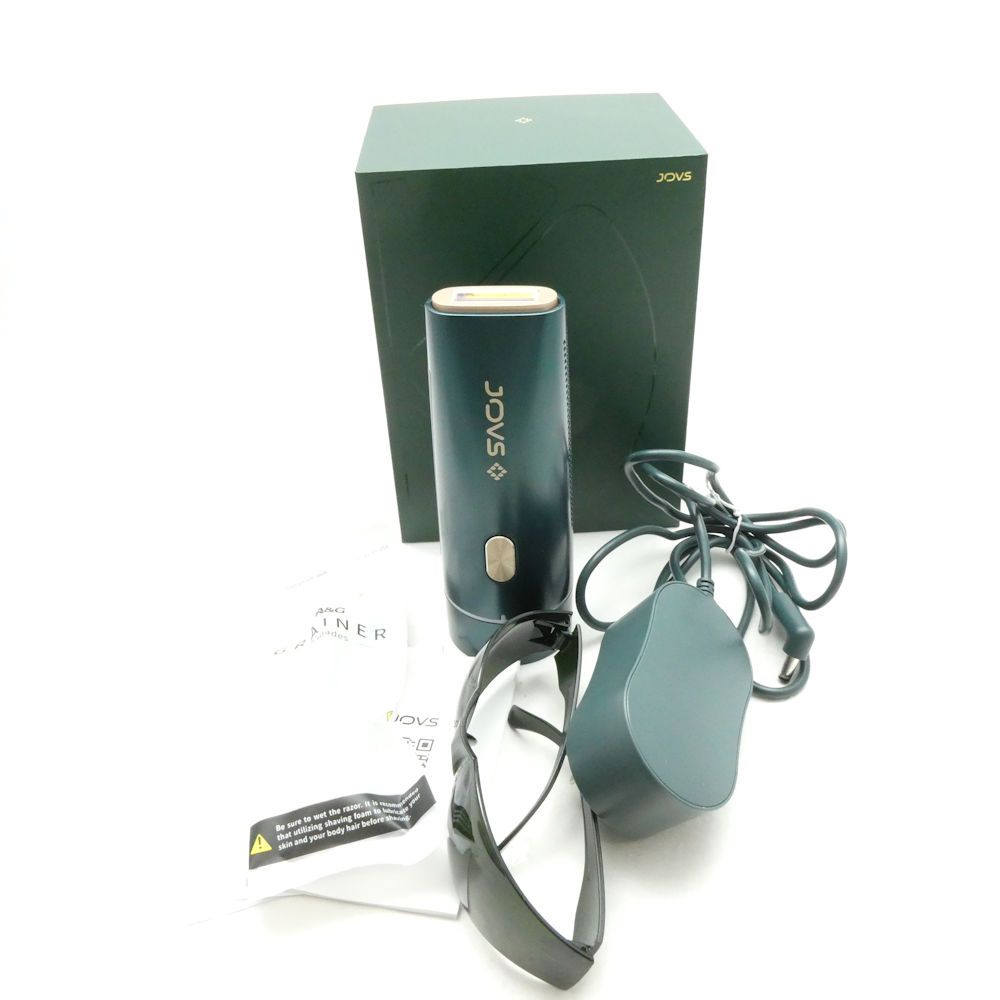 JOVS ジョブズ JOVS Dora 脱毛器 照射回数40万発 身体・顔・VIO BK1405