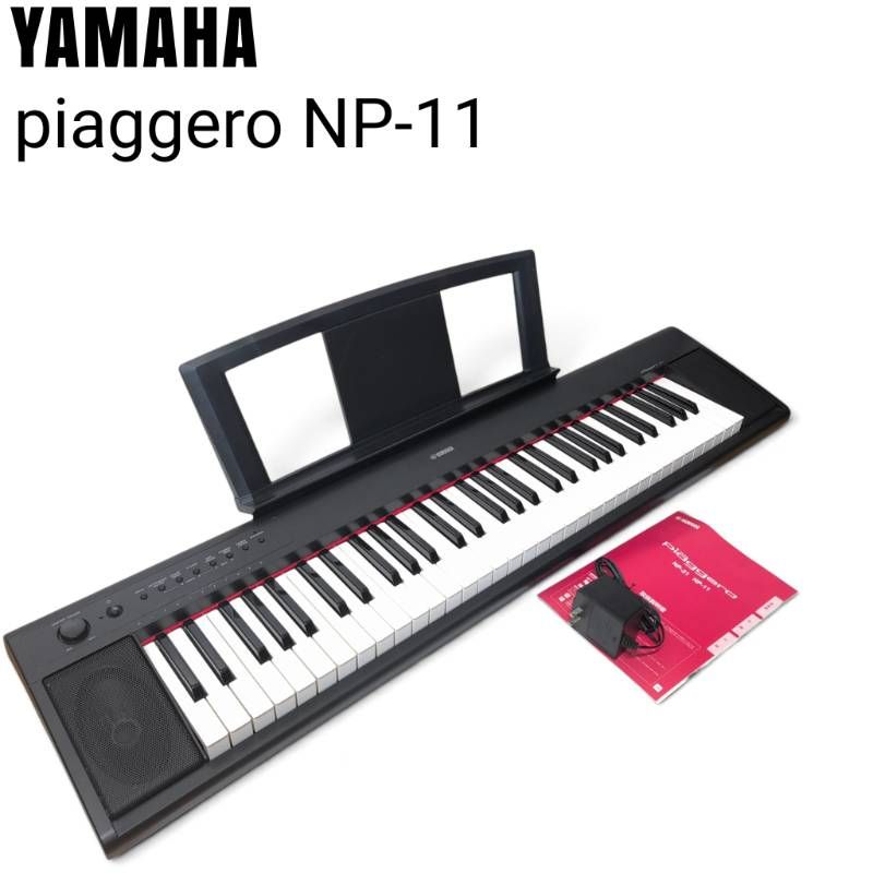 良品】 YAMAHA ヤマハ 電子キーボード piaggero NP-11 2013年製 - メルカリ