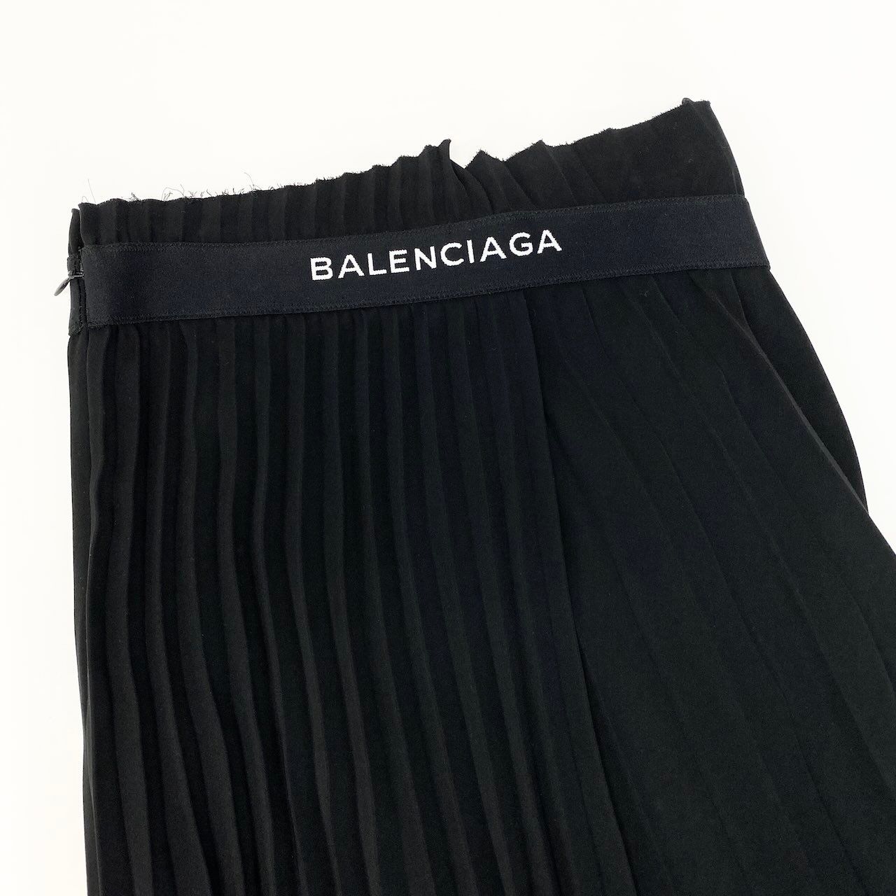 美品 BALENCIAGA バレンシアガ プリーツスカート ラップスカート