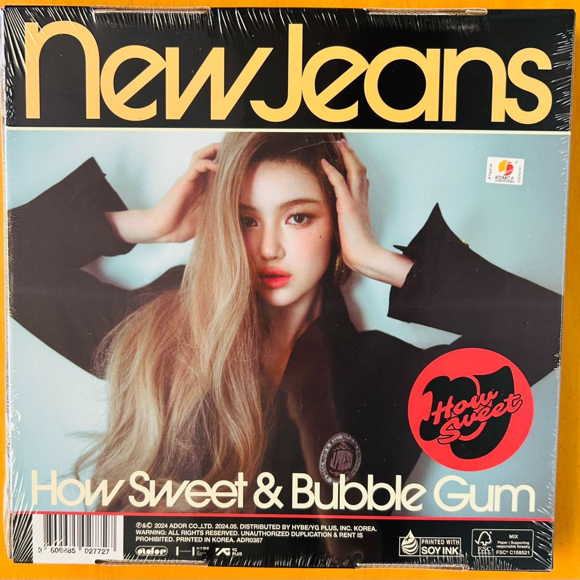 即日発送][新品未開封]NewJeans HowSweet＆BubbleGum ダニエルver.特典