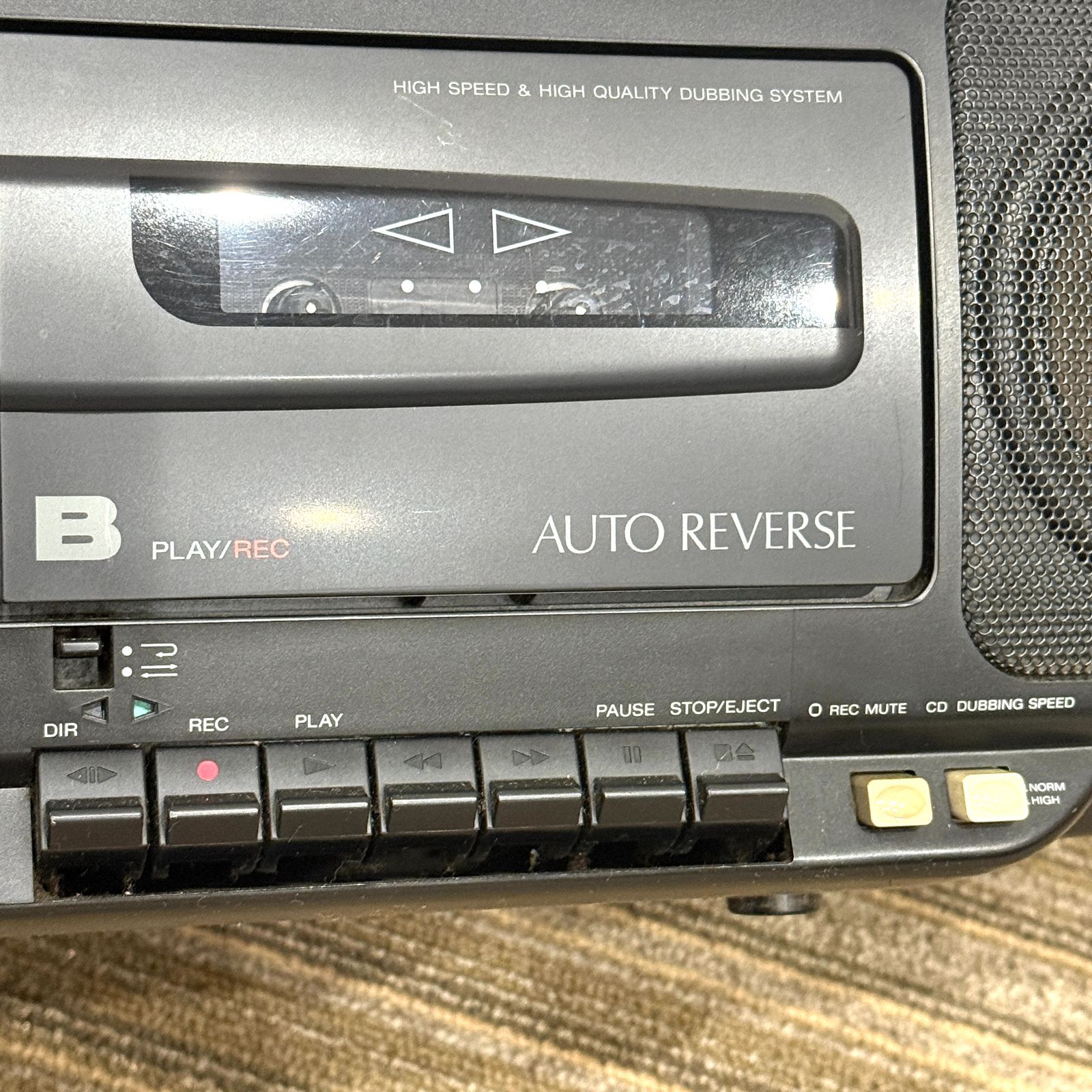 SONY CFD-DW85 ドデカホーン CDラジカセ 昭和レトロ ソニー ジャンク品