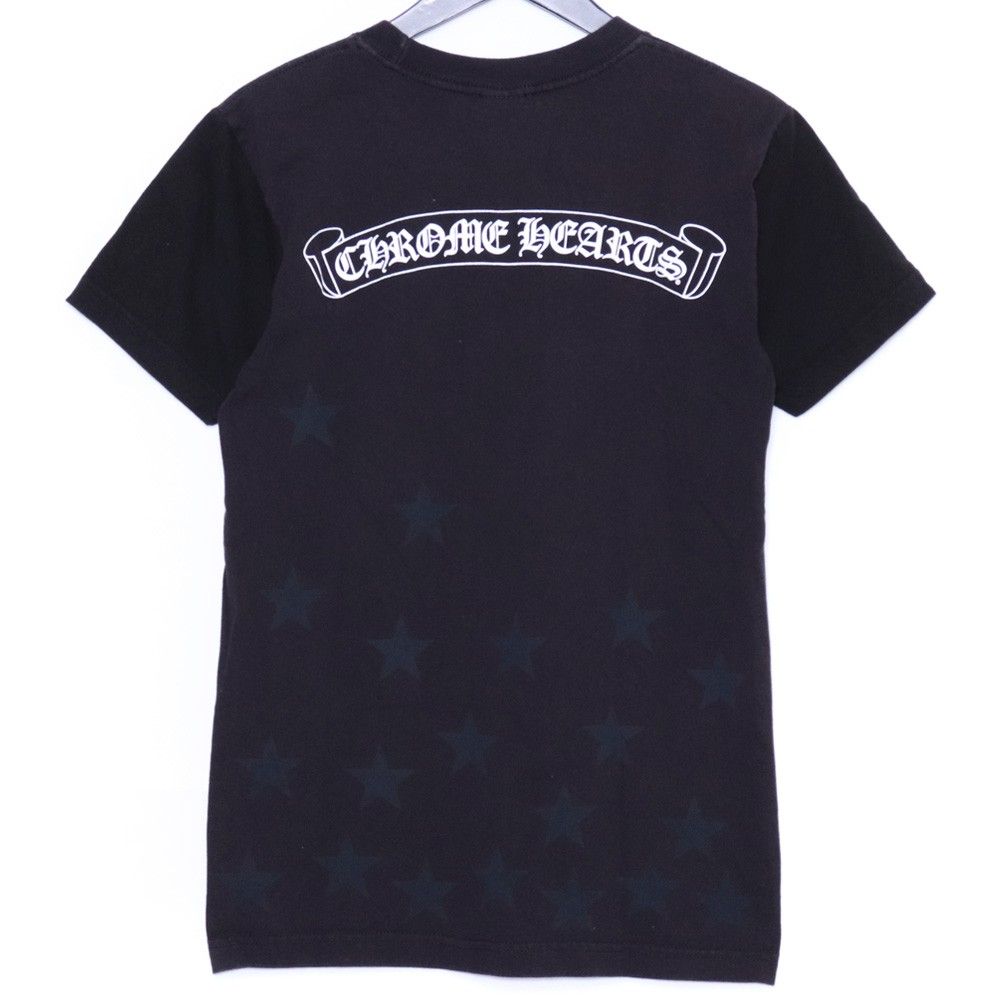 国内正規品　クロムハーツ　OLD ホースシュー　スクロールラベル　Tシャツ　希少 CHROME HEARTS オールド スター スクロールラベル ホースシュー