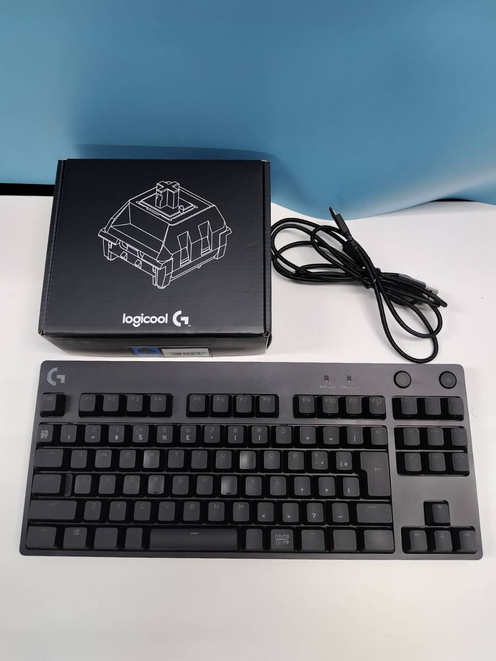 Logicool G YU0037 ゲーミングキーボード (青軸)/交換用キースイッチ