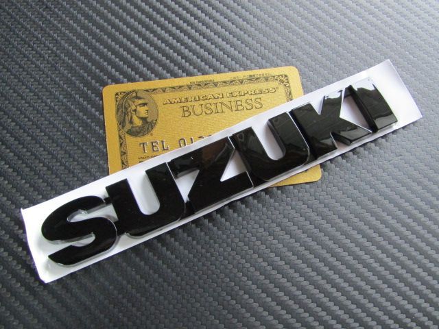 ○SUZUKI スズキ ジムニー・シエラ ABS製 抜文字TYPE PIANO BLACK