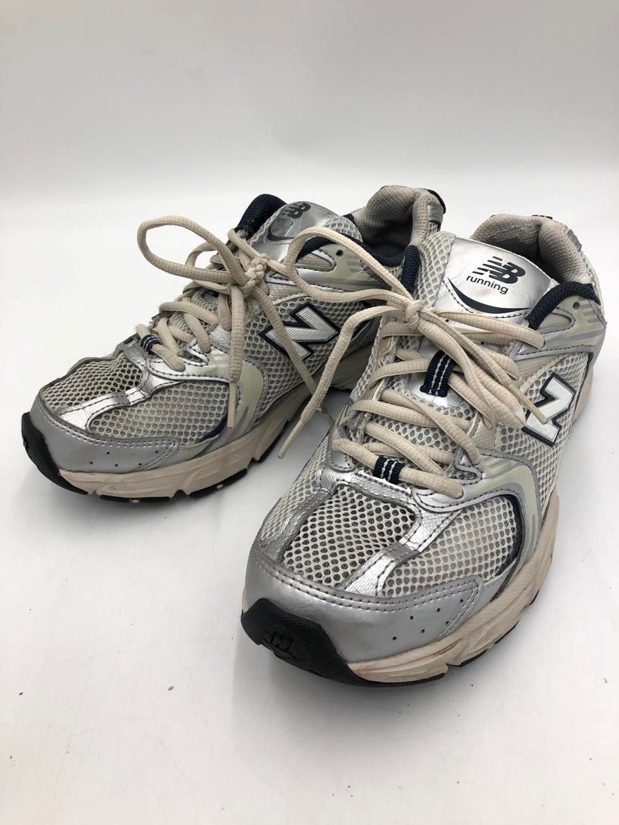 New Balance MR530KA Women's Metallic Retro Design Sneakers size 25.0? /white/silver ■■◎ women