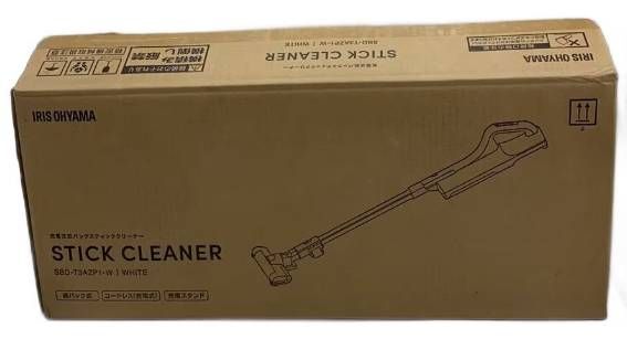 【新品未使用】 SBD-T3AZP1-W　アイリスオーヤマ　紙パック掃除機