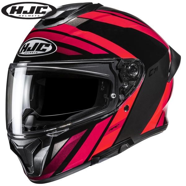 HJC ヘルメット HJH295 C71FABER カラー：RED(MC1) サイズ：L 18,024円