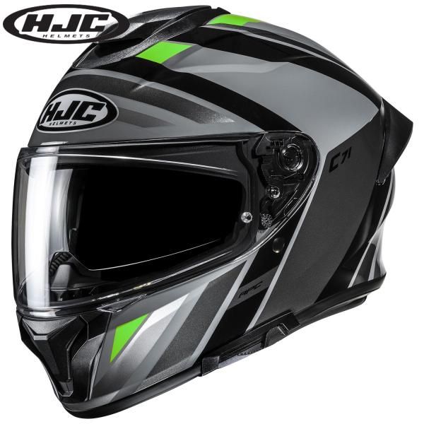 HJC ヘルメット HJH295 C71FABER カラー：GREEN(MC4) サイズ：S