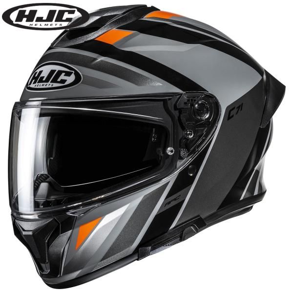 HJC ヘルメット HJH295 C71FABER カラー：ORANGE(MC7) サイズ：M