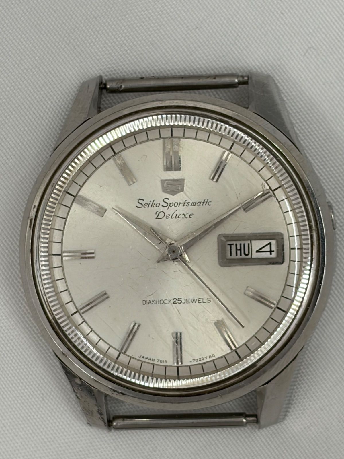 Seiko Sportsmatic Deluxe 1619-1619 自動巻 稼働品 25石