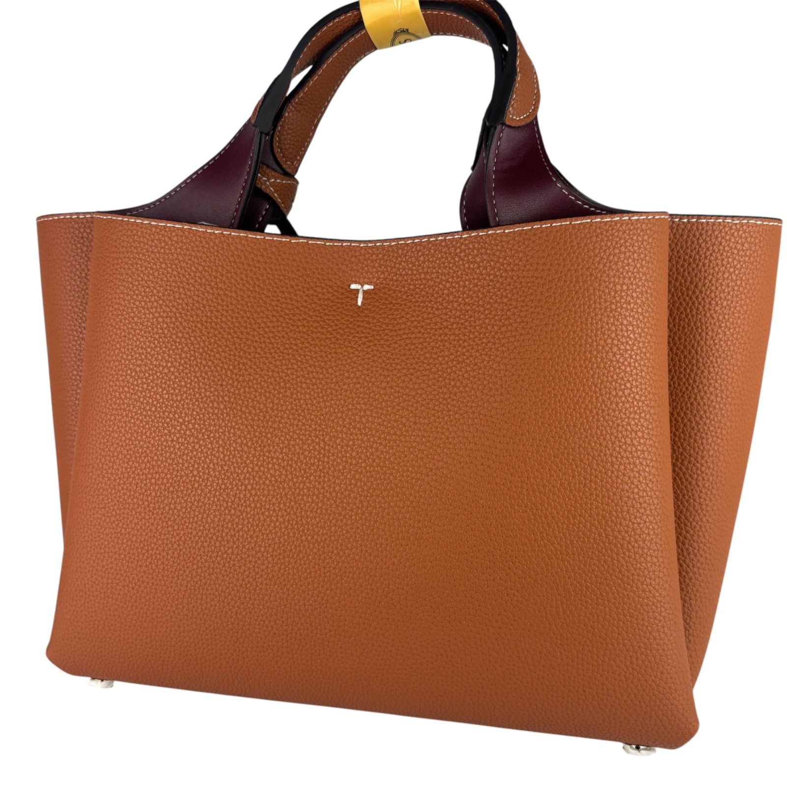 TODS トッズ レザー トート ハンドバッグ ワンショルダー 肩掛け A4可 