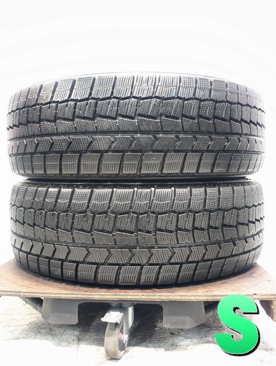 205/60R16 ダンロップ ウィンターマックス WM02 中古タイヤ スタッドレスタイヤ 2本セット w16260716018