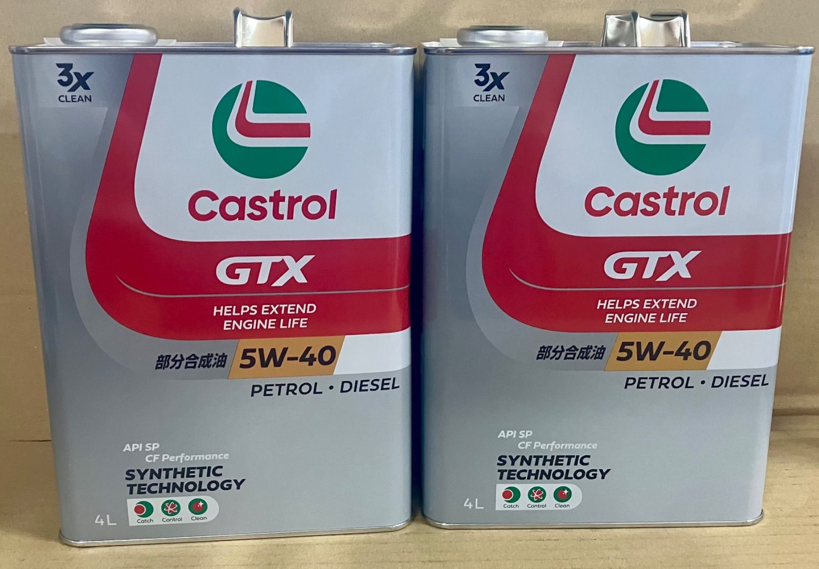 ◦☆【訳あり】カストロール GTX ウルトラクリーン 5W40 4L