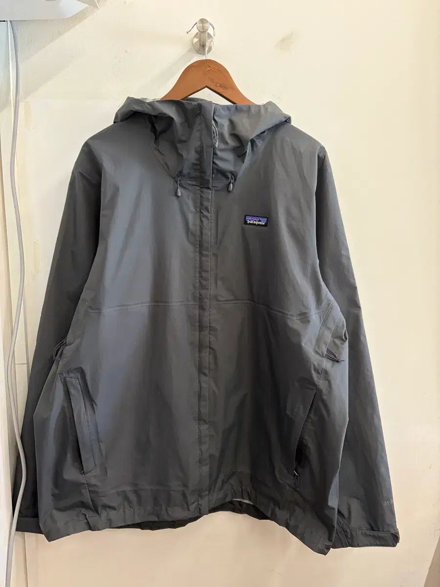N197 patagonia パタゴニア トレントシェル ウィンドブレーカー ジャケット グレー