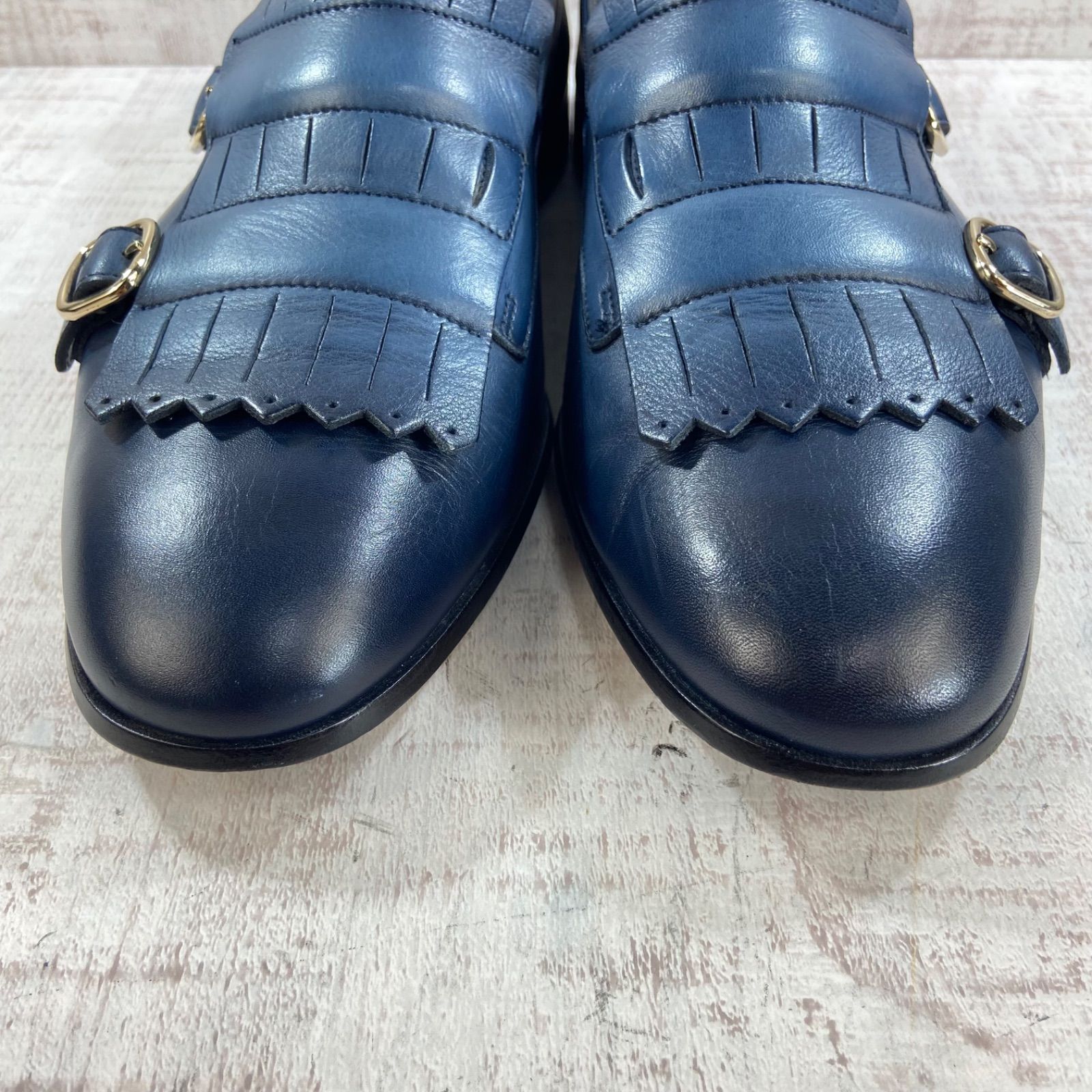 santoni サントーニ　ダブルモンク　スリッポン　サンダル santoni サントーニ ダブルモンク スリッポン サンダル santoni