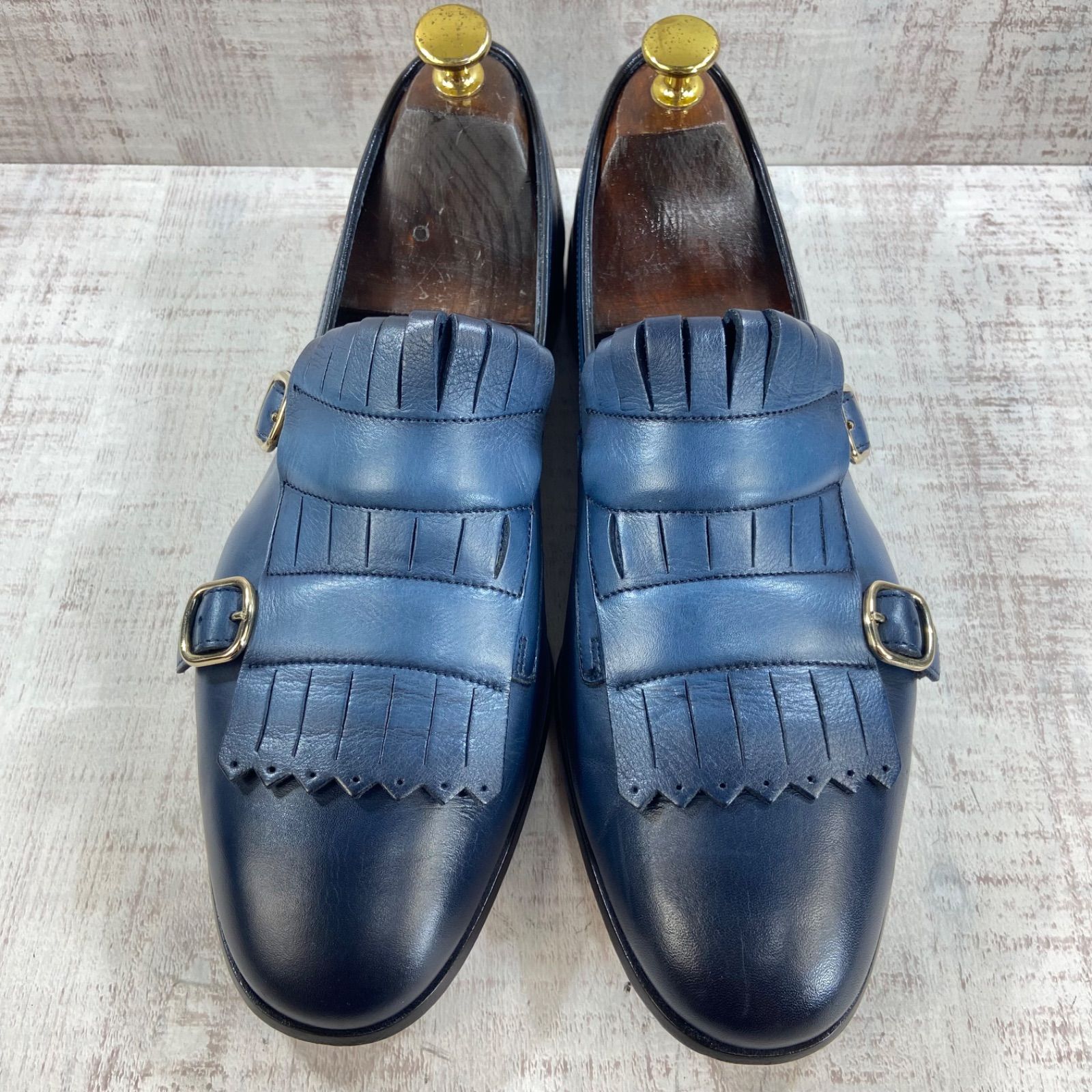 SANTONI サントーニ 13663 ダブルモンクストラップ ビジネスシューズ
