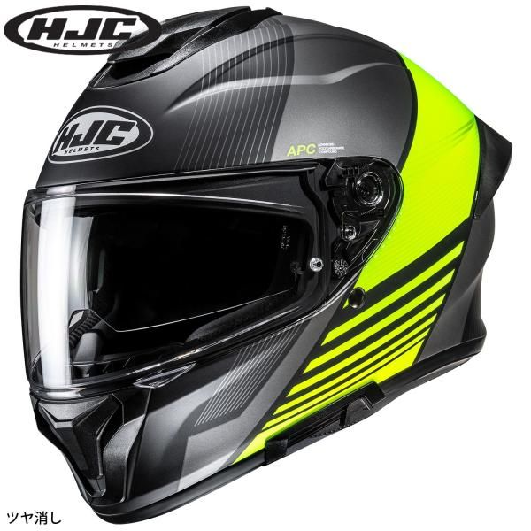 HJC ヘルメット HJH296 C71MORIX カラー：YELLOW(MC3HSF) サイズ：XL