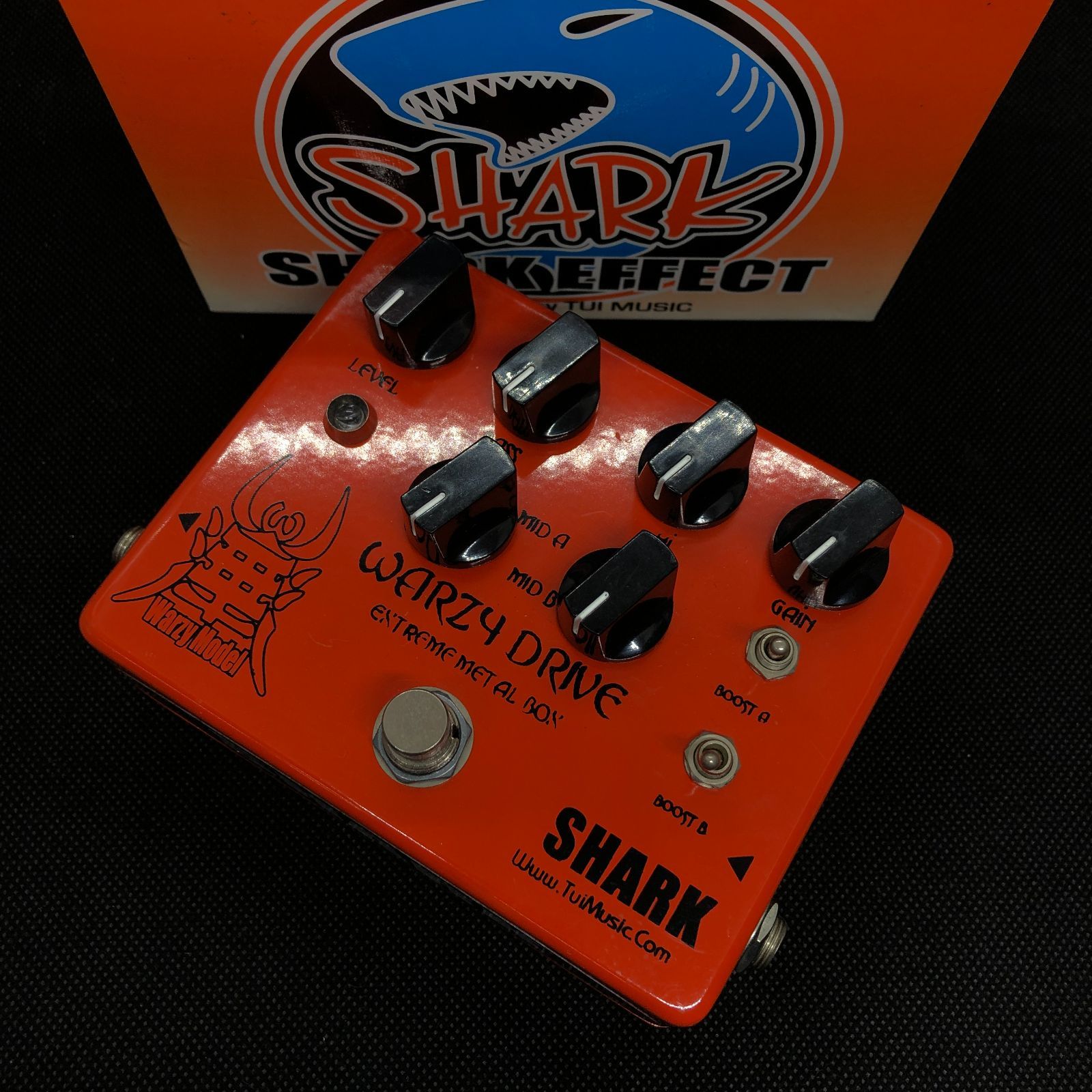 SHARK Warzy Drive ギターエフェクター SHARK WARZY DRIVE AA7JH55100Q f146 - メルカリ