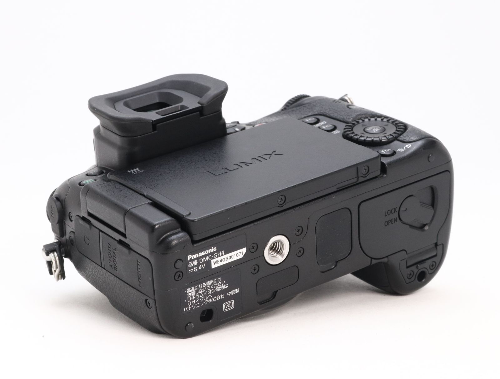 A (美品) Panasonic パナソニック LUMIX DMC-GH4 ボディ ブラック 初期