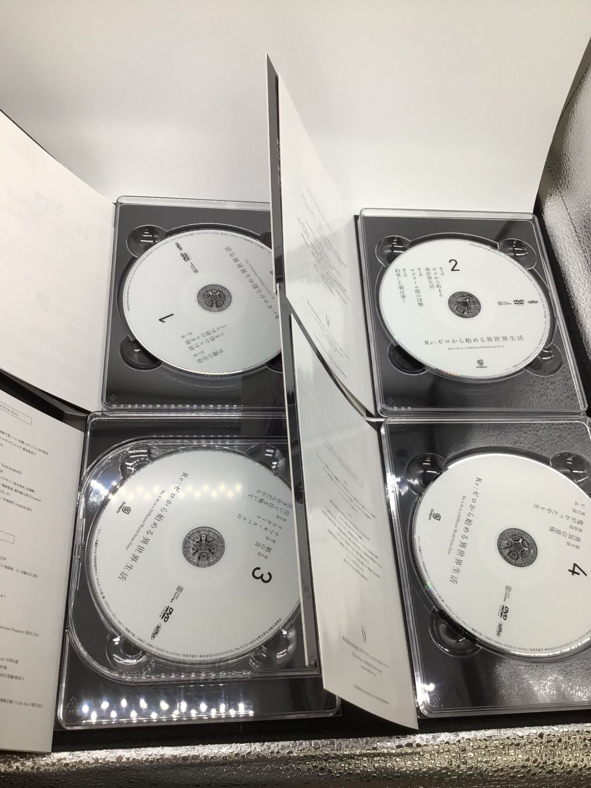 ◇【DVD】Re：ゼロから始める異世界生活 初回限定版 BOX*2付き全9巻