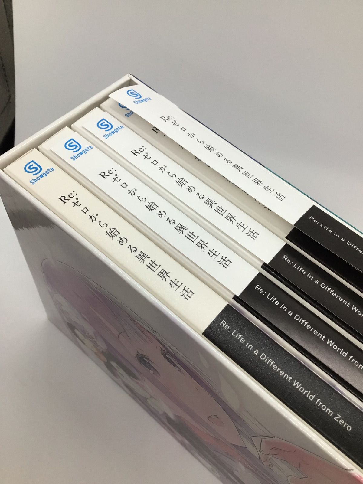 Re:ゼロから始める異世界生活 　初回限定版　DVD　全9巻セット　欠品あり ◇【DVD】Re：ゼロから始める異世界生活 初回限定版 BOX*2付き全9巻
