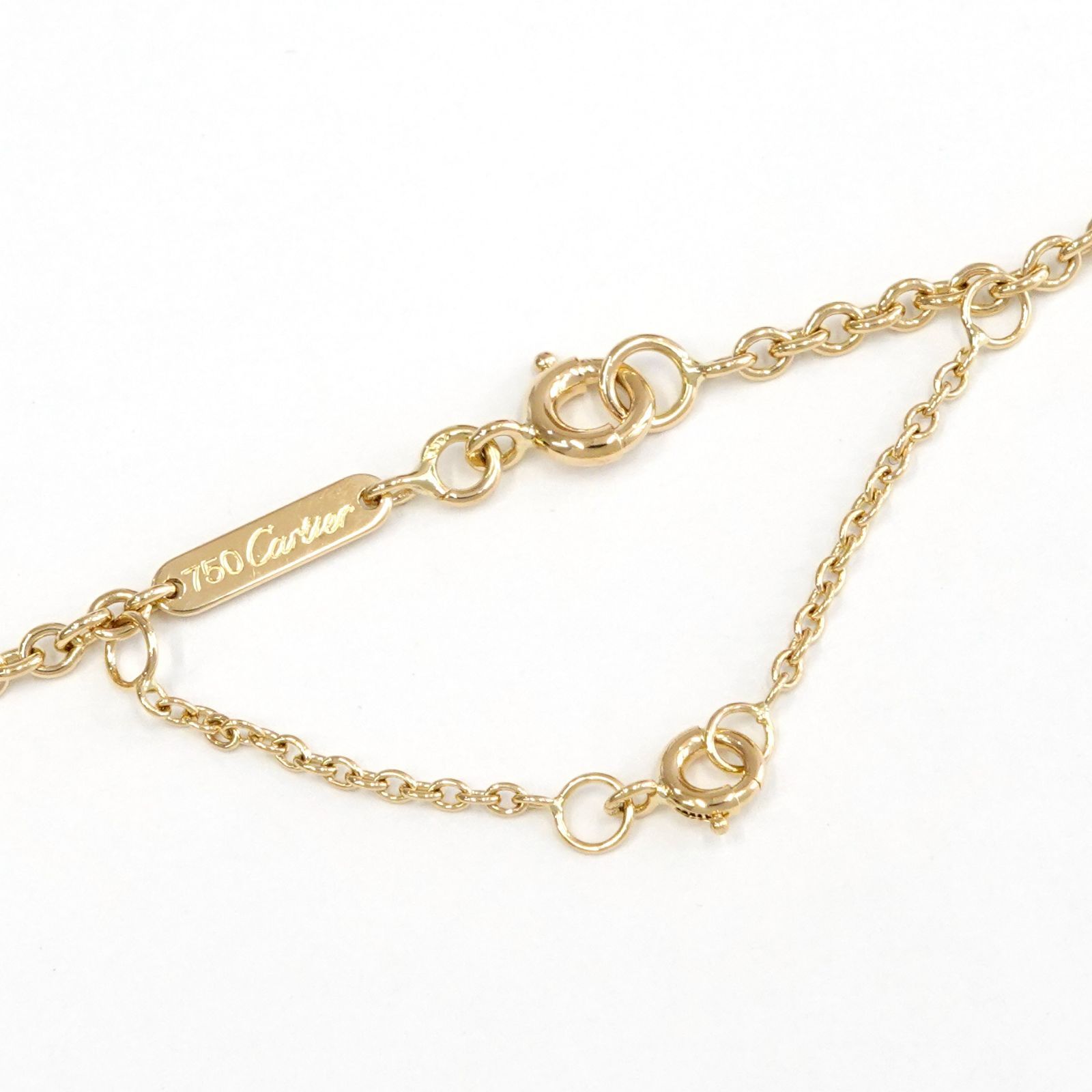 Cartier カルティエ フォルサ チェーン ネックレス 750 K18イエロー