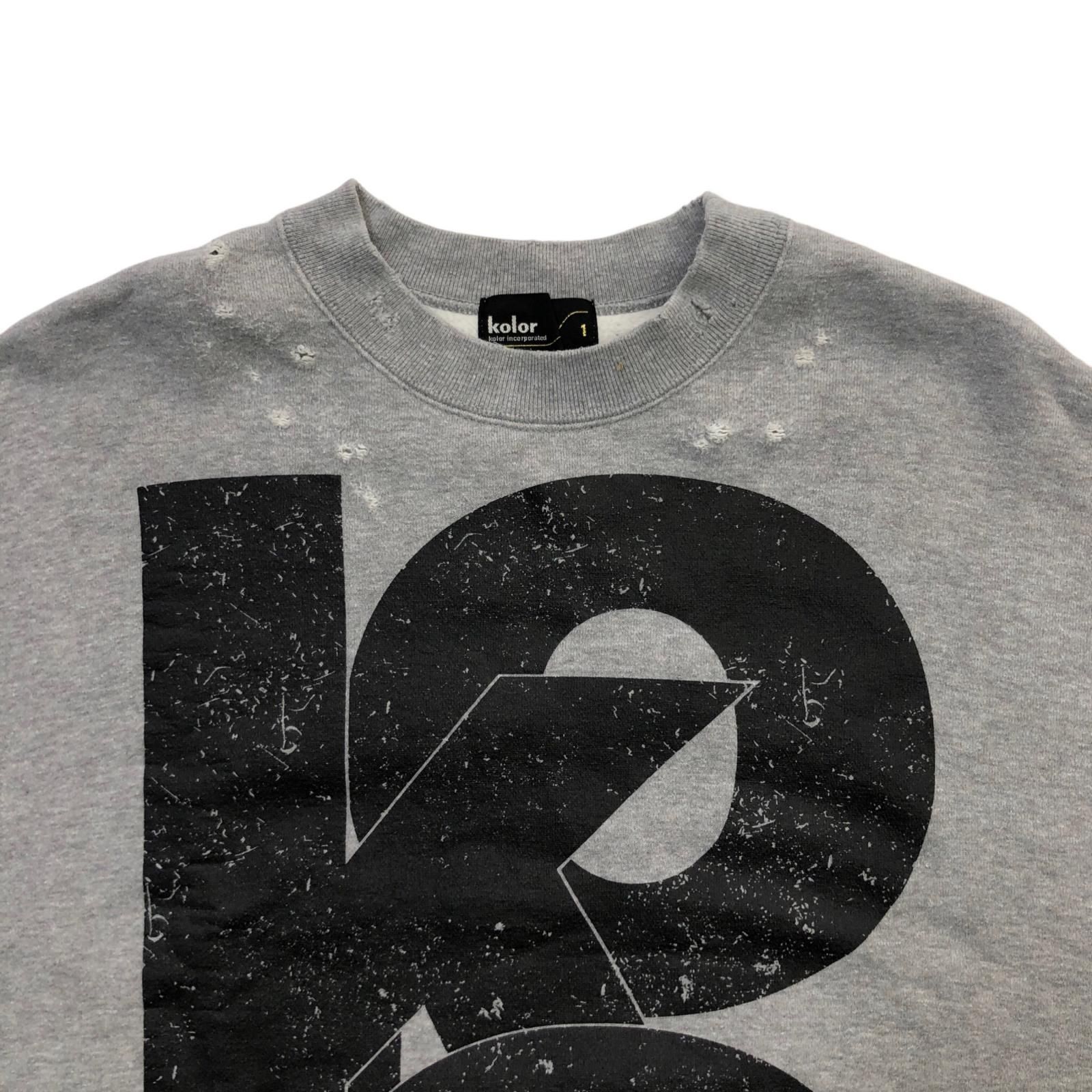 瀬戸大橋店】 中古 kolor | カラー スウェット 22AW グレー サイズ：1