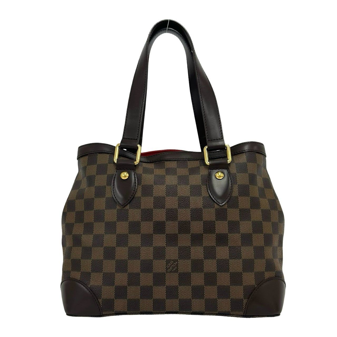 【極美品】LOUIS VUITTON ダミエ ハンドバッグ 極 美品 保存袋付き LOUIS VUITTON ルイヴィトン ハムステッド PM