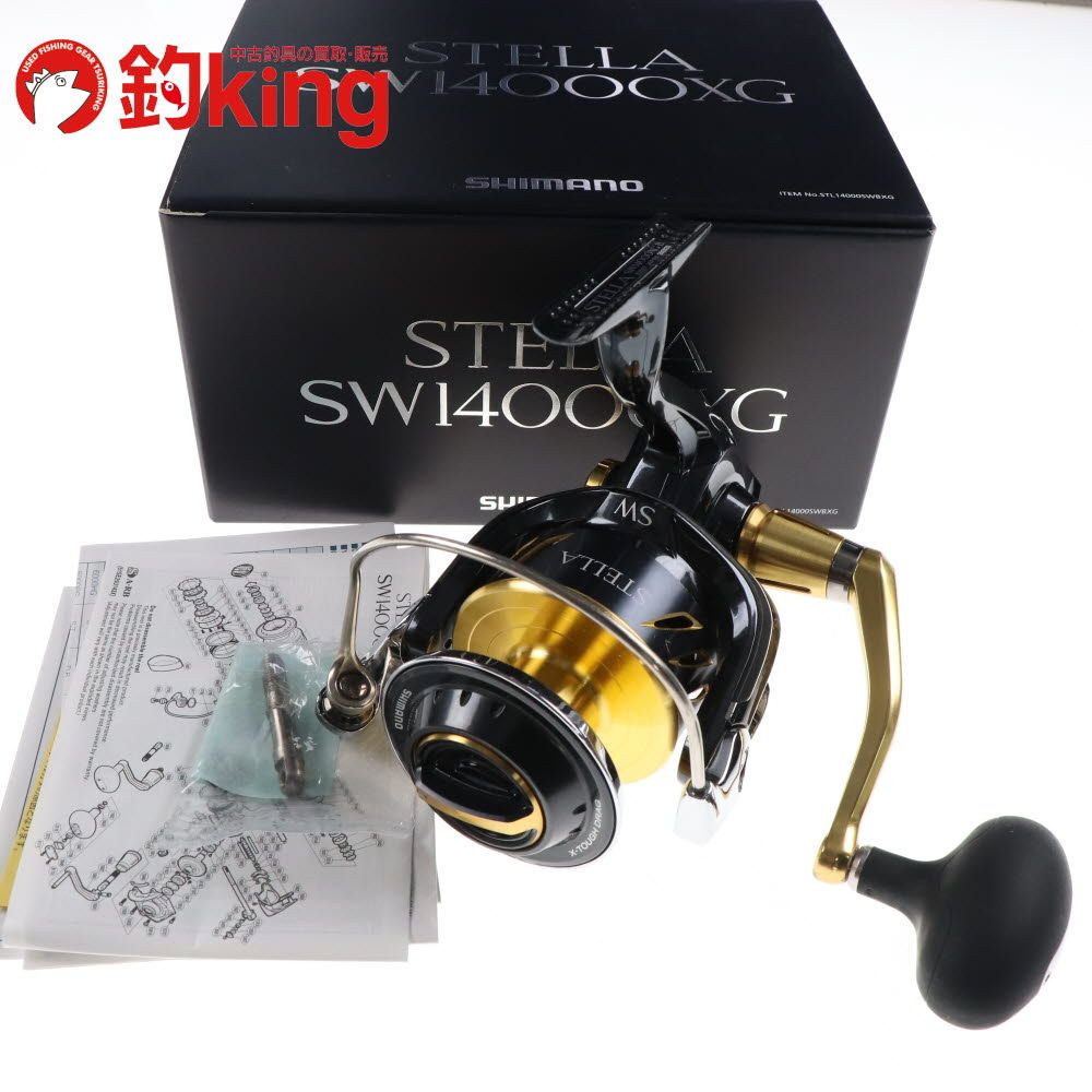 中古】 シマノ 13 ステラSW 14000XG /SH044M ロッド リール ルアー