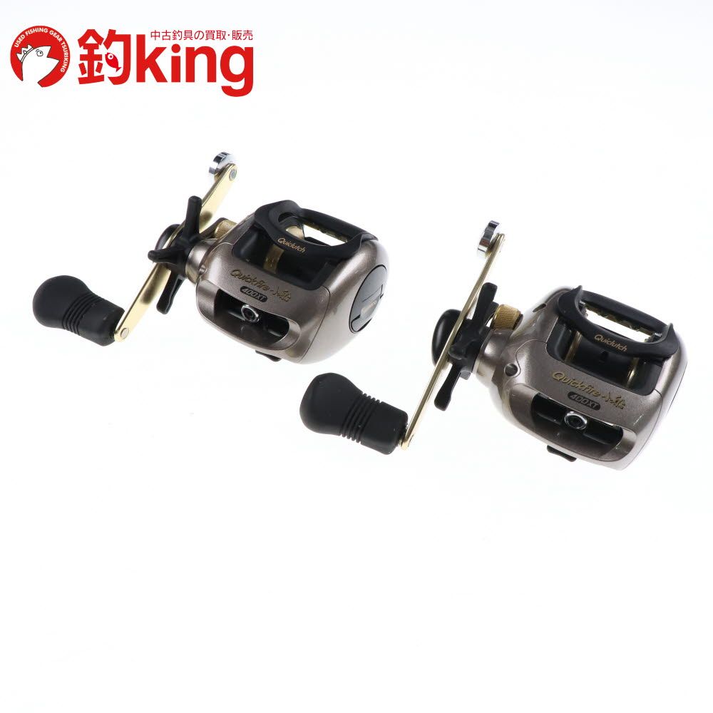 中古/美品】 シマノ クイックファイア 小船 400XT 2台セット /H194M