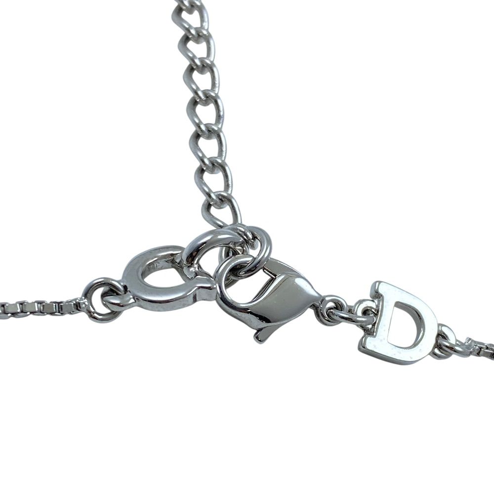 DIOR ディオール 十字架 クロス ブレスレット シルバー アクセサリー Christian Dior ディオール クロス ロゴ ブレスレット 十字架