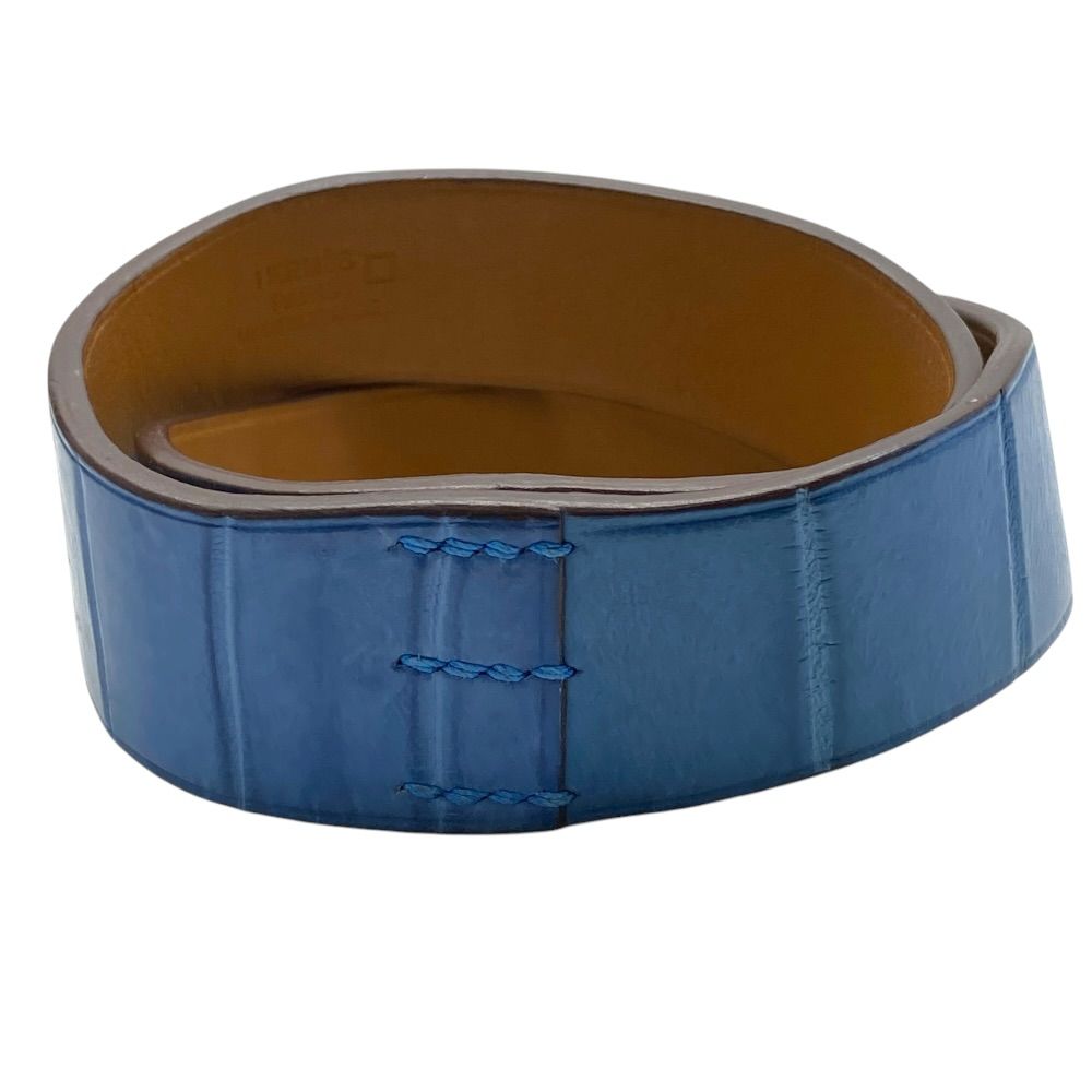 HERMES エルメス アリゲーター ブレスレット バングル アクセサリー 2