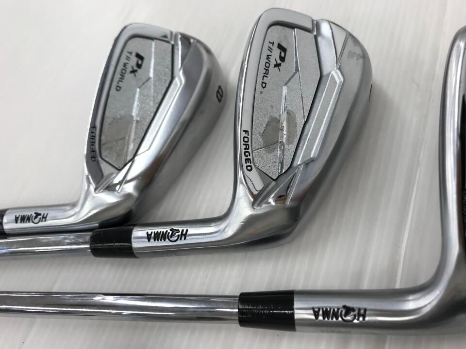 ホンマゴルフ TOUR WORLD Px NSﾌﾟﾛ Zelos6 アイアンセット 中古 ゴルフ