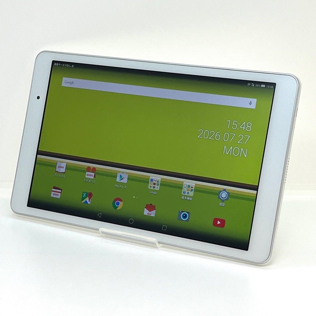 Qua tab 02 HWT31 au SIM解除済 16GB 白ロム - メルカリ