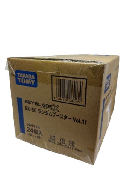 [カートン販売(24個入り] タカラトミー(TAKARA TOMY) BEYBLADE X ベイブレードX BX-50 ランダムブースターVol.11　※新品未開封品ベイコードあり